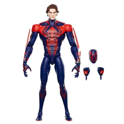 Image of Marvel Legends Series Spider Man 2099, Man: Across the Verse Collectible 6 Inch Action Figure