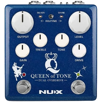 Image of NUX Queen of Tone Dual Stacked Overdrive Pedal