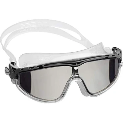 Image of Cressi Skylight Goggles Sil ,Clear/Frame Black Grey Mirrored Lens