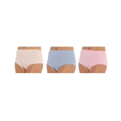 Image of Undercover Ladies 3 Pack Full Briefs BR776 Pastel Mix 16 18