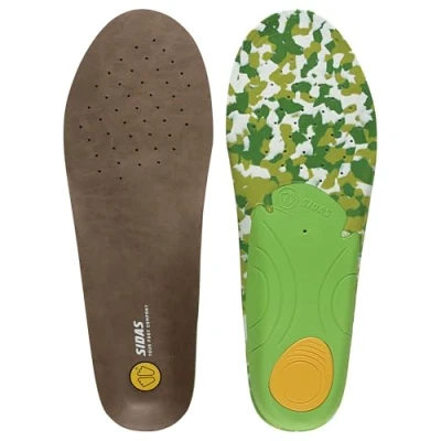 Image of Sidas 3D Hiking Insoles &amp; Outdoor Activities Unisex, unisex_adult, CSE3DOUTDOOR17, green, 44 45