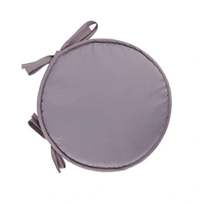 Image of U/D 30x30cm Round Circular Removable Chair Cushion Seat Pads Soft Covers Bistro Dining Home Multipurpose (Light Gray)