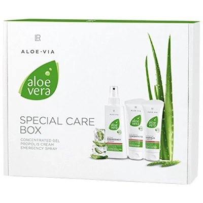 Image of LR Aloe Vera Box (100 ml Cream with Propolis, 100 Concentrate &amp; 150 First Aid Spray)