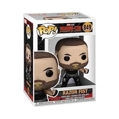 Image of Funko POP! Marvel: Shang Chi Razor Fist Collectable Vinyl Figure Gift Idea Official Merchandise Toys for Kids &amp; Adults Movies Fans Model Collectors and Display