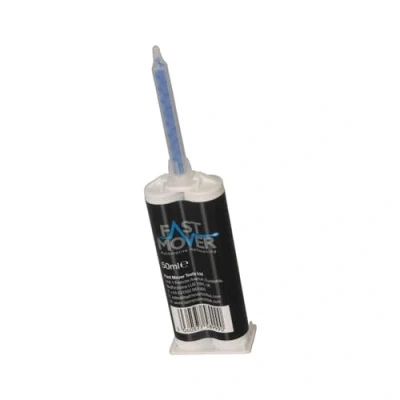 Image of 5 x FMT6340 Fast Mover 2K Pu Plastic Repair Rigid Cartridge 50ml 1.5 minutes/90 seconds
