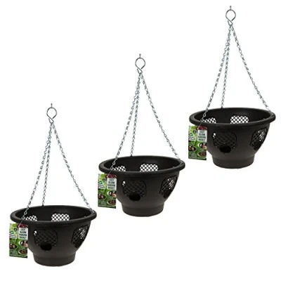 Image of Guaranteed4Less Easy Fill Bloom Hanging Flower Basket Plant Pot Large Garden Outdoor Patio House (3)
