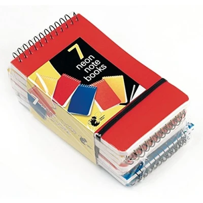 Image of Neon Notebooks Small 21pk by Chiltern Wove