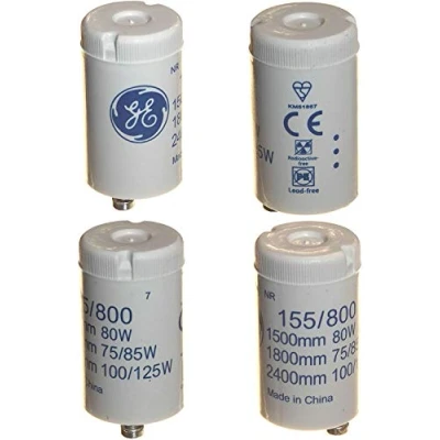 Image of 12pk Starters for 75 125 Watt T12 Single Fluorescent Tube Lights 240v