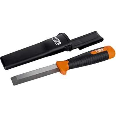 Image of Bahco 2448 Chisel Knife,Red