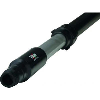Image of Vikan Telescopic Handle with Water Flow/Click System/Aluminium / 1600 mm