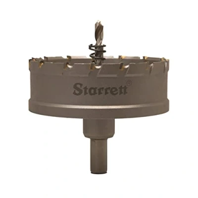 Image of Starrett Carbide Tipped Hole Saw CTD95 TCT Deep Cut Holesaw Cutter For Metal Stainless Steel Iron Aluminium 95mm