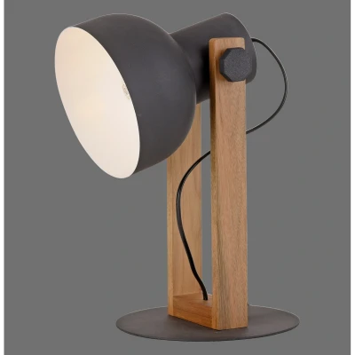 Image of JUST LIGHT. Cup 2.0 table lamp, black, metal