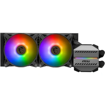 Image of MSI MAG CORELIQUID M240 AIO CPU Liquid Cooler 12 way Split Flow Water Cooling, Evaporation Proof Tubing, It supports mainsteam socket like AM5 and 1700