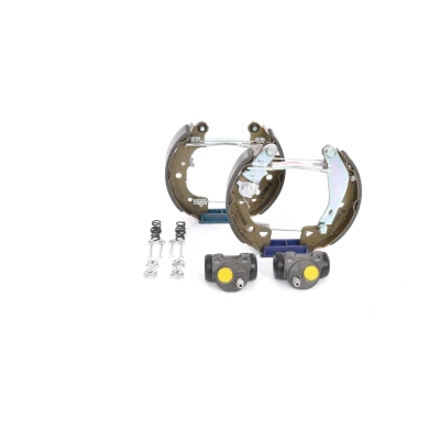 Image of 42415X brake Set, drum brakes BOSCH 0 204 114 199 with accessories, wheel cylinder CITROËN: AX Hatchback