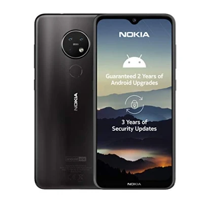 Image of Nokia 7.2 6.3 Inch Android UK SIM Free Smartphone with 4GB RAM and 64GB Storage (Dual Sim) Charcoal (Renewed)
