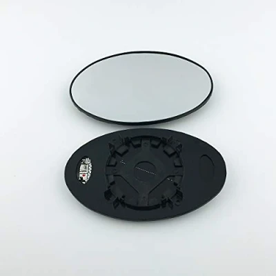 Image of Fits BMW Mini R50 R52 R53, For 2001 to 2006 Heated Base Convex Wing Mirror RIGHT HAND (UK Driver Side)