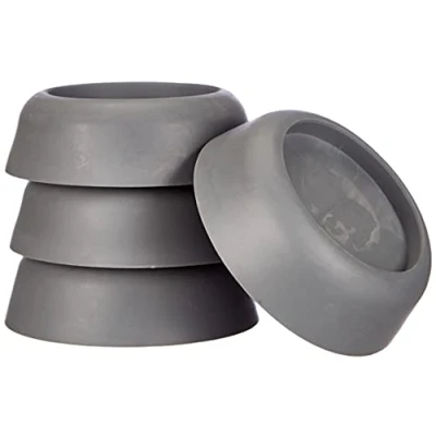 Image of WENKO Topes antivibración lavadora, Grey, 4.5 x cm