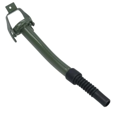 Image of Flexible Metal Jerry Can Pouring Spout Funnel Pourer For Fuels Petrol Diesel Oil