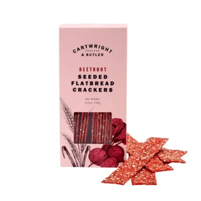 Image of Cartwright &amp; Butler Beetroot Seeded Flatbreads