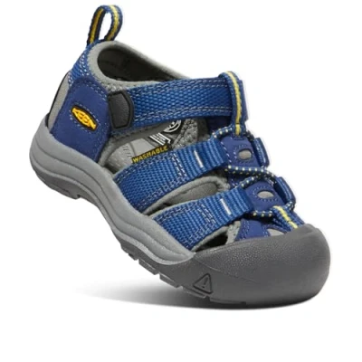 Image of Keen Newport H2 TOTS Unisex Walking sandals for kids, Size: 5k, Blue depths/gargoyle Textile