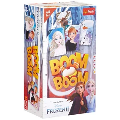 Image of Trefl, Boom Lodu, Dynamic Family Game, Wind Chime, Fun for the Whole Family, Bohden Fairy Tale Game Frozen, Children from 6 Years