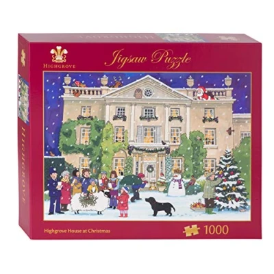 Image of Highgrove House at Christmas Jigsaw