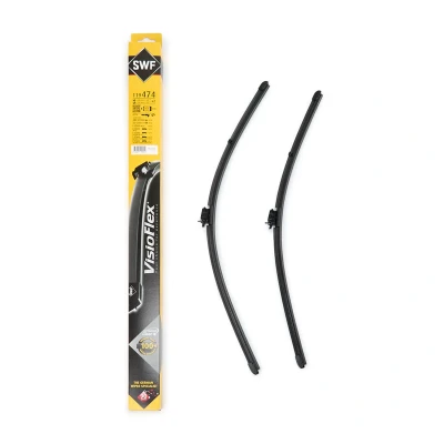 Image of 2138205701 wiper blade SWF 119474 600, 550mm Front Flat for left hand drive vehicles MERCEDES BENZ: E Class Saloon, T modell
