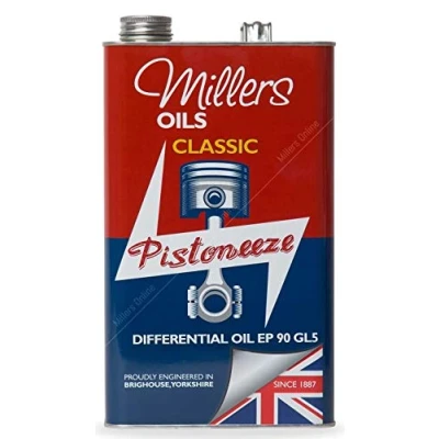 Image of Millers Oils Pistoneeze Classic Differential Oil EP90 GL5 5 Litres