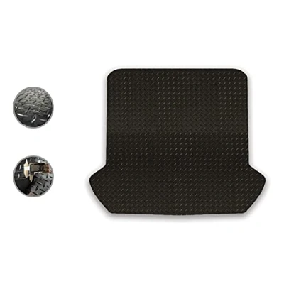 Image of Car Mat Co Tailored Fit Black Heavy Duty Rubber Boot for Volvo XC90 2002 14