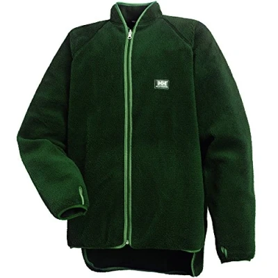 Image of Helly Hansen Basel 72262 Fleece Work Jacket Reversible, Green, 34 072262 490 M