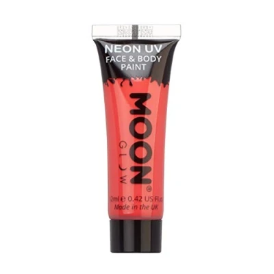 Image of Moon Glow 12ml Neon UV Face &amp; Body Paint Intense Red