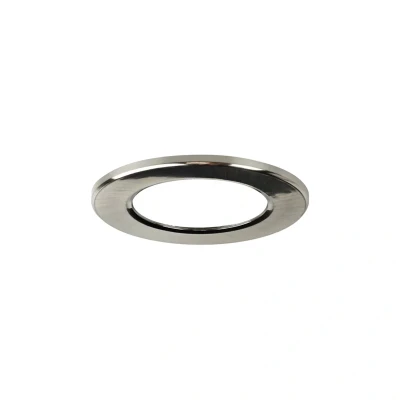 Image of Satin Nickel Bezel for Compact Eco Round LED Downlight Integral