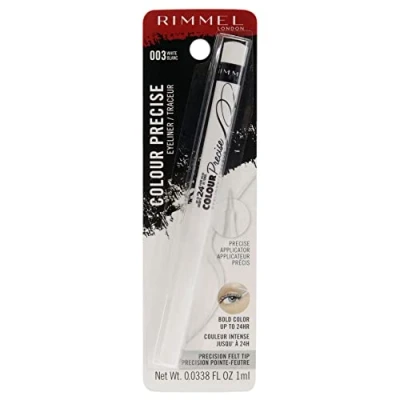 Image of Rimmel London Colour Precise Eyeliner, 3 White
