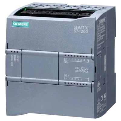 Image of Siemens ST70 1200 CPU 1212 Contacts AC/DC/Rele E/8 Ed 24V 6SD