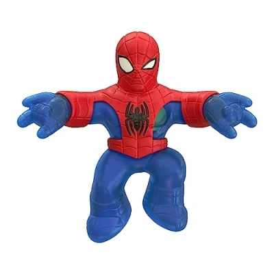 Image of Heroes of Goo Jit Zu Shifters Marvel Stretchy Blue Strike Spider Man. Super 4.2 Inch Toy Figure. Crush the Core!