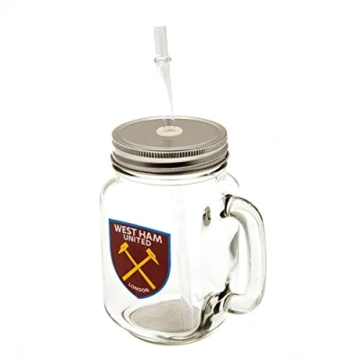 Image of West Ham United F.C. Mason Jar Official Merchandise