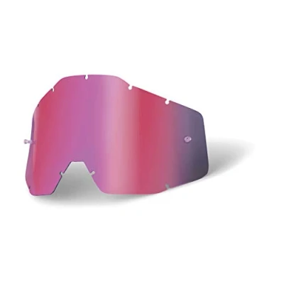 Image of Unknown Unisex 100% / Strata Anti fog Wit 100 Speedlab 51002 016 02 RACECRAFT ACCURI Replacement Lens Pink Mirror Smoke Fog, Smoke, One Size UK