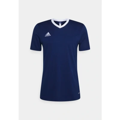 Image of adidas Performance Entrada TEE Print Tshirt, Men&#039;s, Size: XXL, Team navy blue