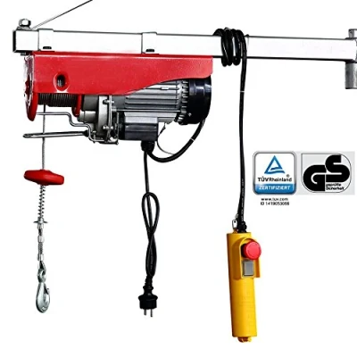 Image of Arebos Electric Rope Hoist Cable Winch from 500 to 1000 kg