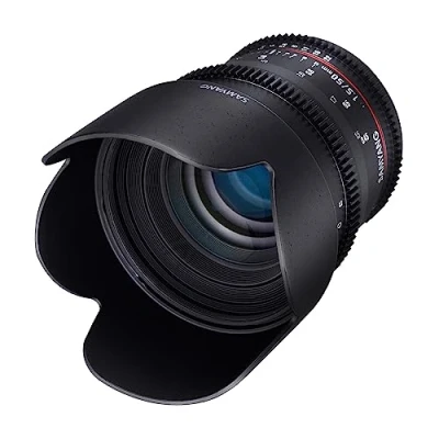 Image of Samyang MF 50mm T1.5 VDSLR Manual Focus Cine Lens for Canon EF