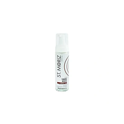 Image of St Moriz Original Instant Clear Tanning Mousse in Medium to Dark Fast Drying Vegan Fake Tan Light Glow 1 Hour, Deeper After 8 Hours Dermatologically Tested Cruelty Free 200ml