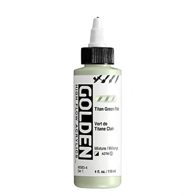 Image of Golden : High Flow Acrylic Paint 118ml (4oz): Titan Green Pale S1