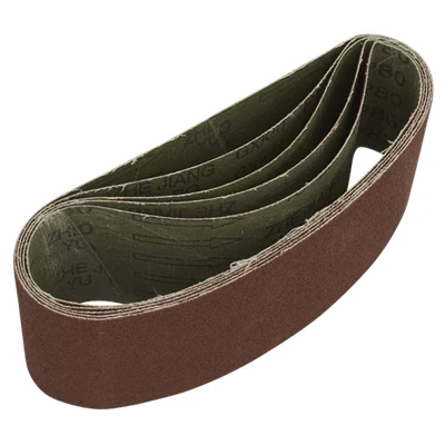 Image of Sealey Sanding Belt 76 X 457mm 80Grit Pack of 5