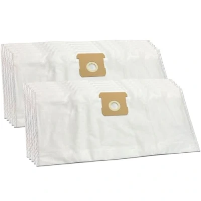Image of 10 Vacuum Cleaner Dust Bags For Taski 7514886, Aero 15, 15 Plus, 8, 8 Baby Bora, S4, Samba, T5, Vento 8S