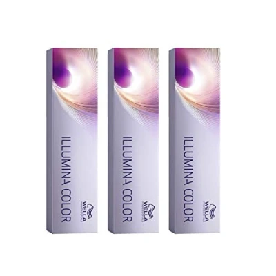 Image of Illumina Colour 10/05 Light Blonde Natural Mahogany Pack of 3