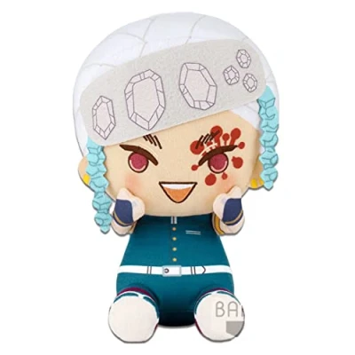 Image of Banpresto Demon Slayer Kimetsu no Yaiba Tengen Uzui Big Plush, Red