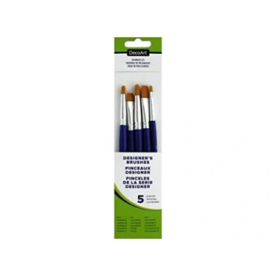 Image of DecoArt Designer Series Paint Brushes Blenders Set DABK36