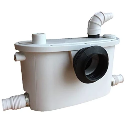 Image of Macerator Pump HOMAC UPGRADE 400 Watt 4 in 1 Toilet Shower Sink Waste Water Sanitary