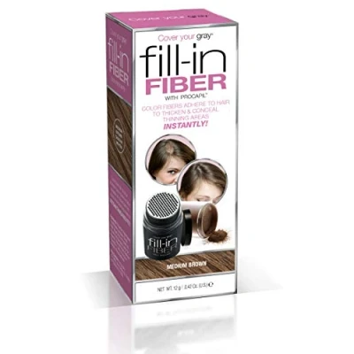 Image of Cover Your Gray Pro Fill In Fibers with Procapil MEDIUM BROWN