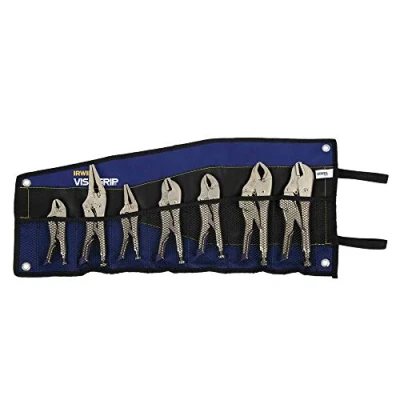 Image of Craftsman Irwin Vise Grip Locking Pliers, Fast Release Kit, 7 Piece (IRHT82595)